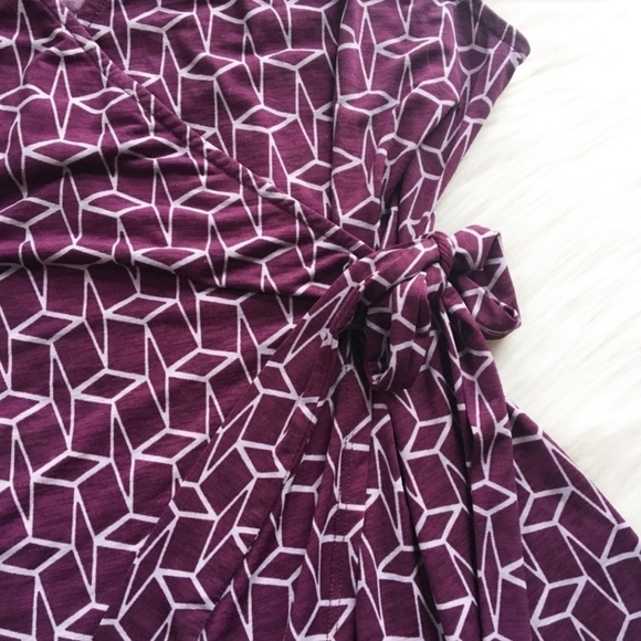 41 Hawthorn Geometric Wrap Sleeveless Valerie Tie Knit Top Women's Large L EUC - Picture 4 of 7